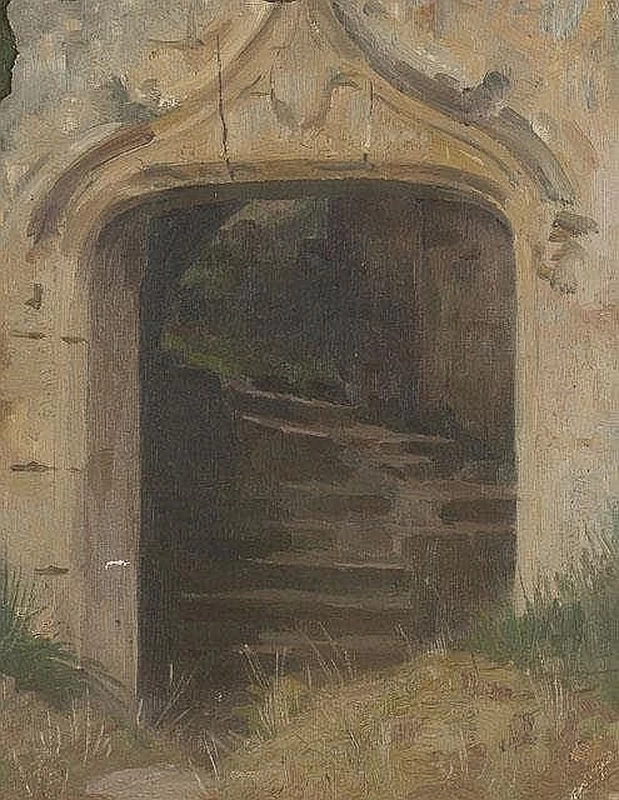 Porta in stile rinascimentale